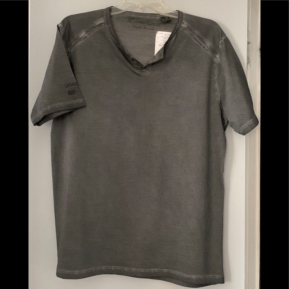 NWT Lions Crest Gray L casual shirt